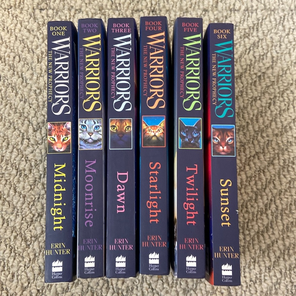 Warriors The New Prophecy Complete Special Edition Series Erin Hunter Like New